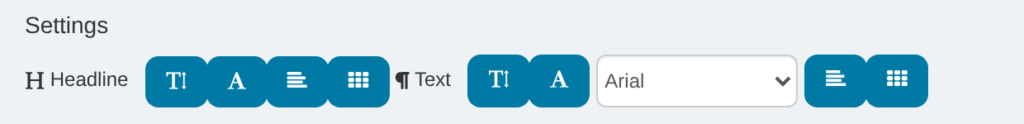Digital Widget: font