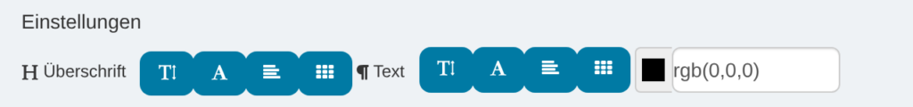 Digital Widget: Schriftfarbe