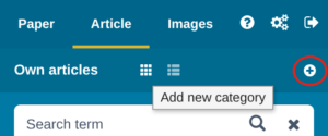 Add new category